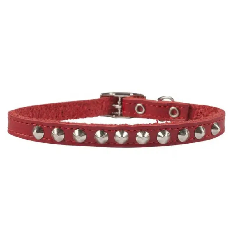 Coco Studs Cat Collar Red