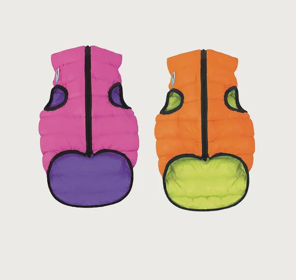 Airy Vest Light Green Orange