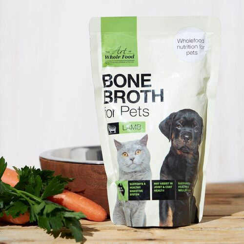 Lamb Bone Broth For Pets 500G