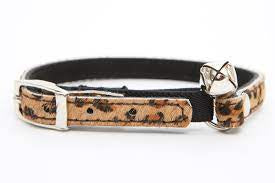 Animal Print Cat Collar  Leopard