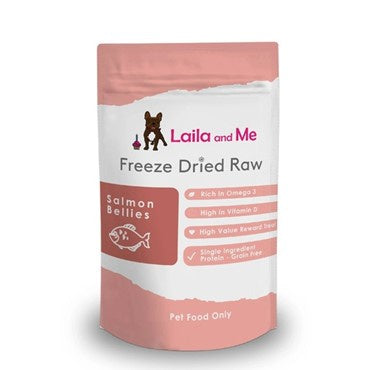 Freeze Dried Raw Salmon Bellies [size: 140g]