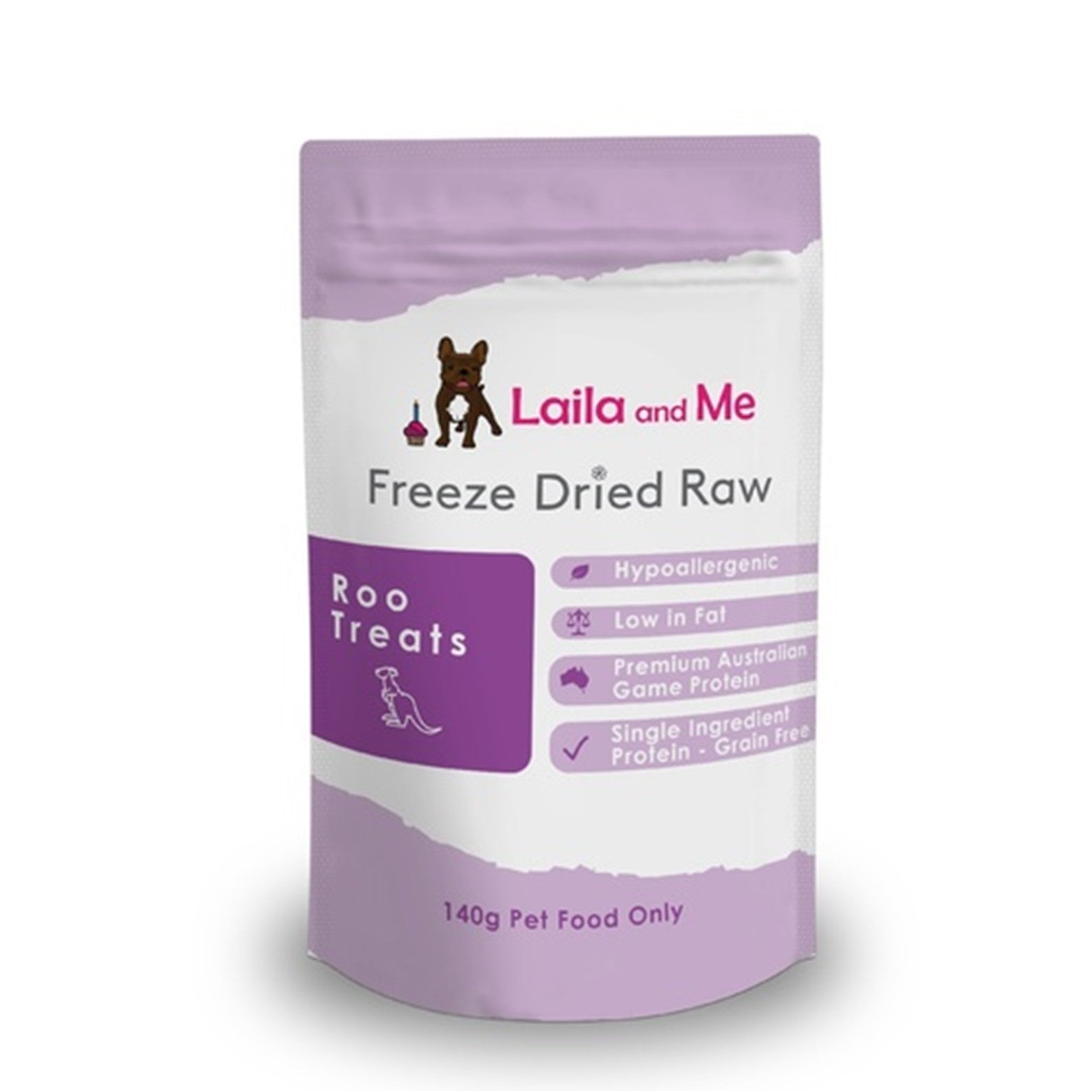 Freeze Dried Australian Raw Kangaroo Treats 140g