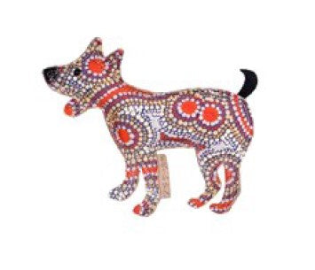 Toy Desert Dog Chew Toy - Trevor (Snake Dreaming)